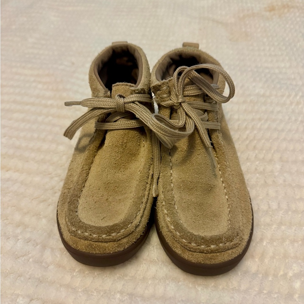 Stride Rite Kids Tan Suede Shoes